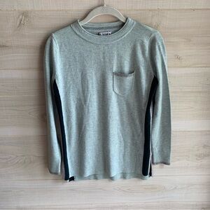 SMARTWOOL Shadow Pine Pocket Sweater Frosty Green Heather​​​​​​​​​​